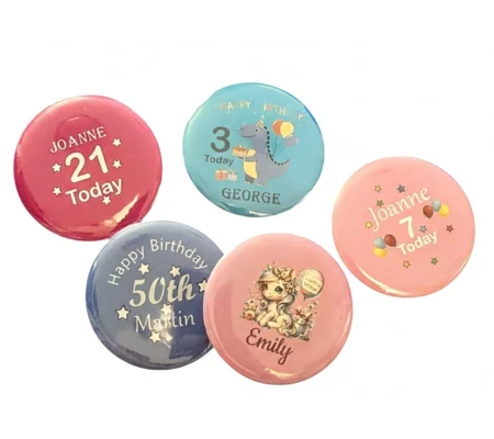 Customised Personalised Badges