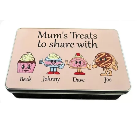 Personalised Mum's Treat, Sweet Tin, Mothers Day Gift
