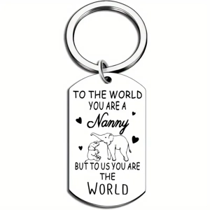 Nanny you are the world keyring