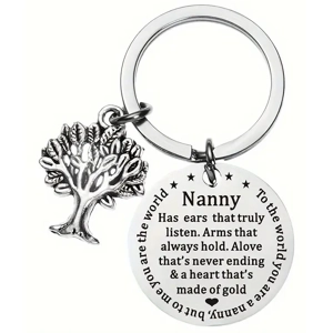 Nanny Has Ears Keyring