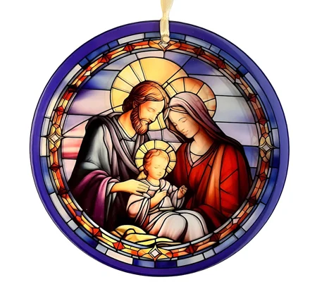 Christmas Nativity Scene Suncatchers