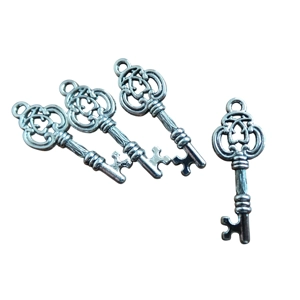 Group of 4 key charms