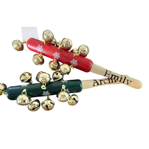 Personalised Christmas Jingle Bell Stick