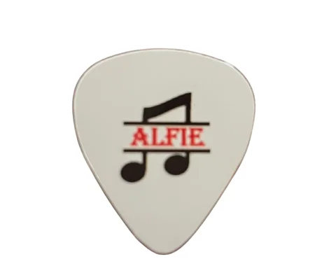 Personalised Plectrum Pick for guitar
