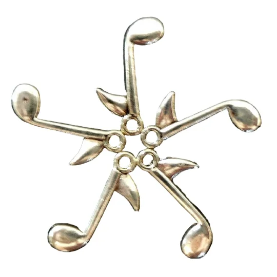 Quaver Musical Note Metal Charm Group
