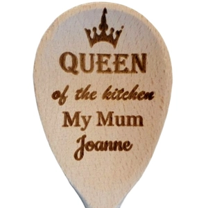 Queen of the Kitchen Wooden Spoon