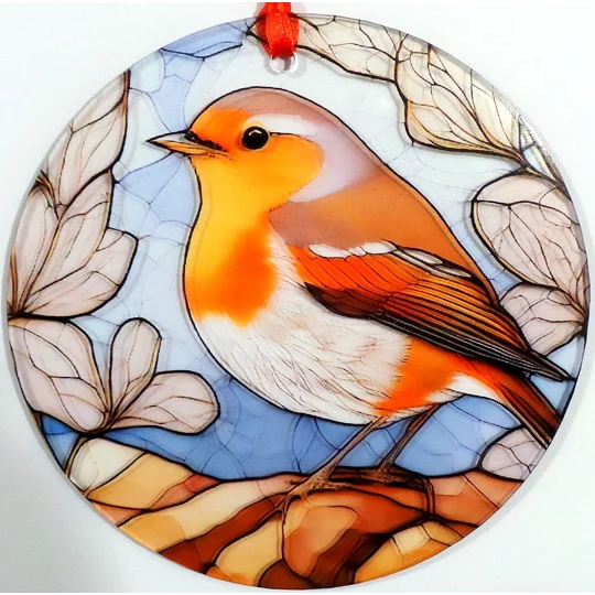 Robin British Bird Suncatcher
Buttons and Bows Kettering Northamptonshire