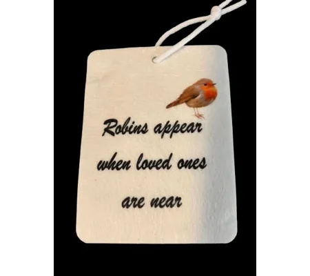 Air freshener -Robins Appear When Loved Ones Are Near