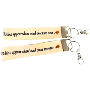 When Robins Appear Wristlet