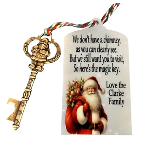 Personalised Christmas magic key