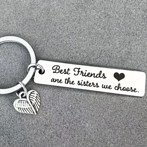 Best Friends are the sisters we choose keyring