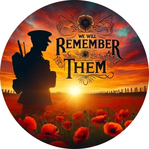 Remembrance Poppy Day Suncatchers 5 Designs