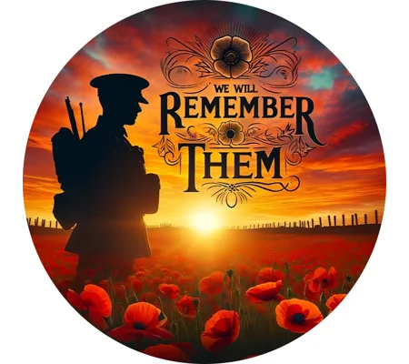 Remembrance Poppy Day Suncatchers 5 Designs
