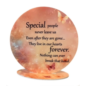 Special people standing sign