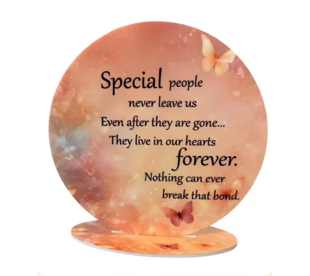 Special people standing sign