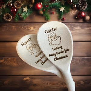 Personalised Christmas Baking Spoon