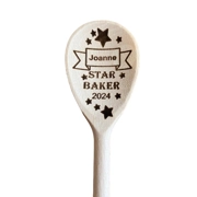 Personalised Star Baker Wooden spoon