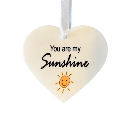 You are my Sunshine Hanging Heart