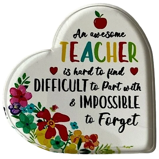Awesome Teacher Sign Coaster Kettering Northamptonshire