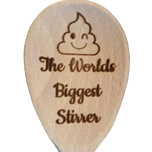 The Worlds Biggest Stirrer Wooden Spoon