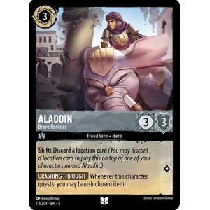 Aladdin, Brave Rescuer