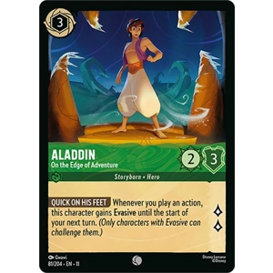 Aladdin, On the Edge of Adventure