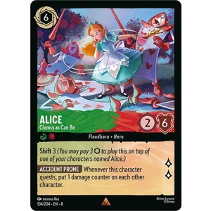 Alice, Clumsy as Can Be