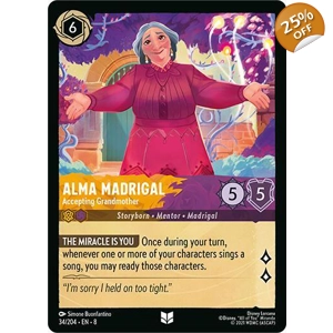 Alma Madrigal, Accepting Grandmother