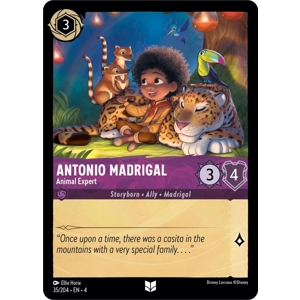 Antonio Madrigal, Animal Expert