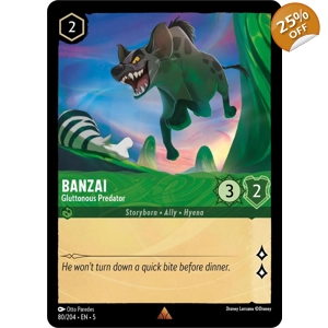 Banzai, Gluttonous Predator