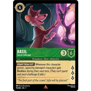 Basil, Secret Informer