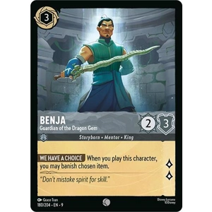 Benja, Guardian of the Dragon Gem