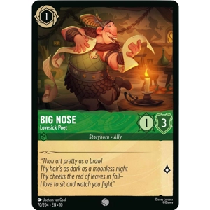 Big Nose, Lovesick Poet