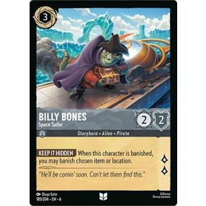 Billy Bones, Space Sailor