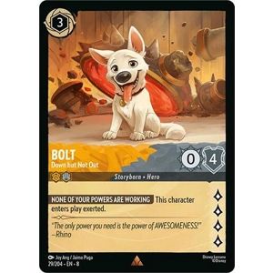 Bolt, Down but Not Out