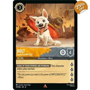 Bolt, Down but Not Out