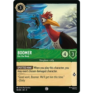 Boomer, Has the Beak