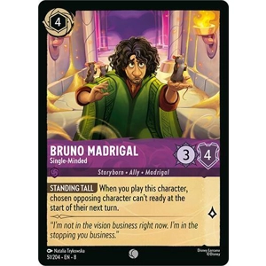 Bruno Madrigal, Single-Minded