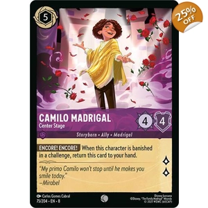 Camilo Madrigal, Center Stage