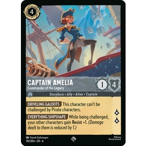 Captain Amelia, Commander of the Legacy