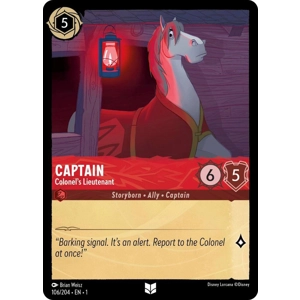 Captain, Colonel's Lieutenant