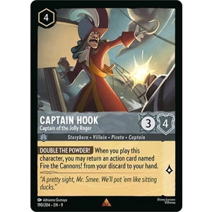 Captain Hook, Captain of the Jolly Roger