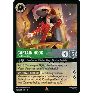 Captain Hook, The Pirate King