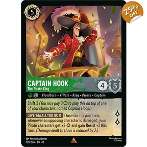 Captain Hook, The Pirate King