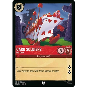 Card Soldiers, Full Deck