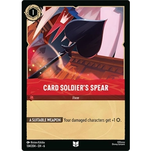 Card Soldier's Spear