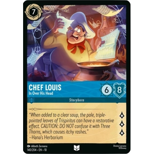 Chef Louis, In Over His Head