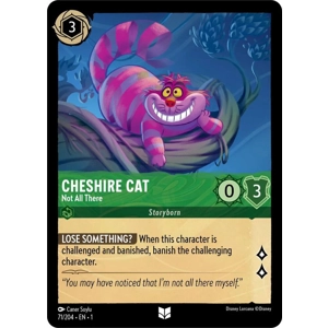 Cheshire Cat, Not All There