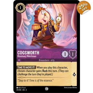Cogsworth, Illuminary Watchman