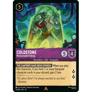 Coldstone, Reincarnated Cyborg